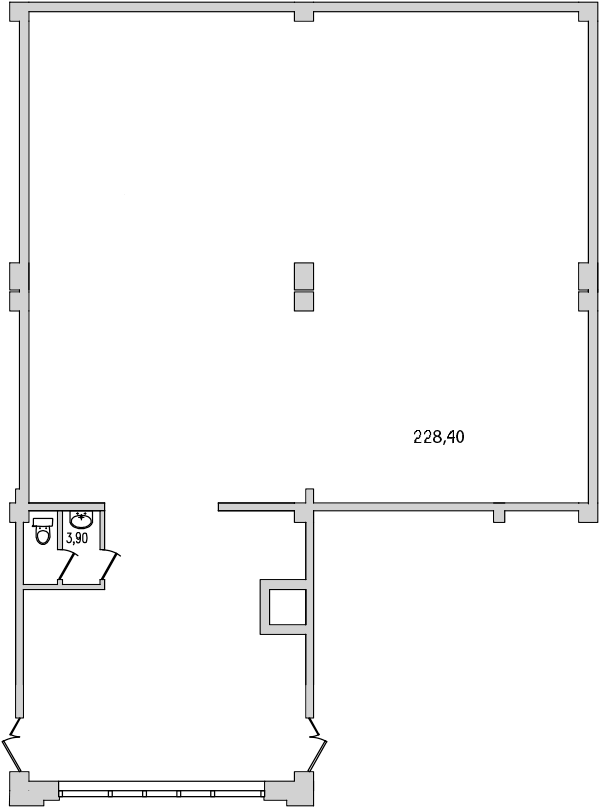 К. пом 232,3 м²