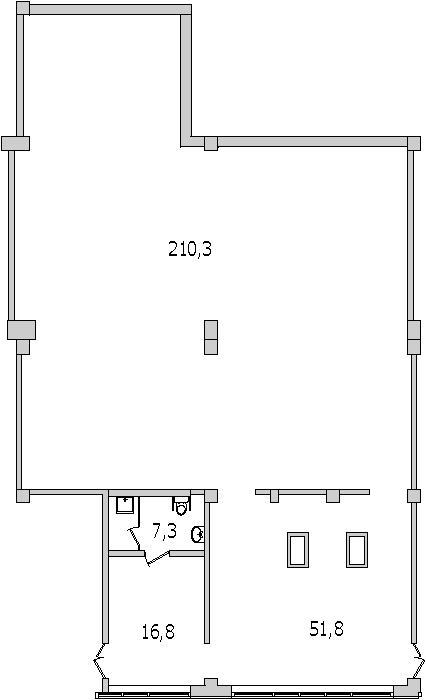 К. пом 286,2 м²