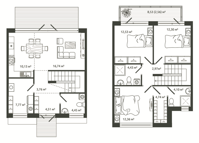 4 ккв (Евро) 103,5 м²