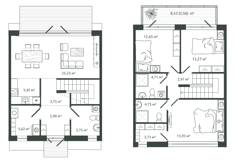 4 ккв (Евро) 111 м²