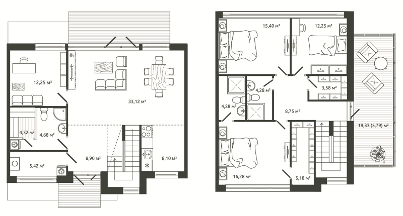 5 ккв (Евро) 152,6 м²