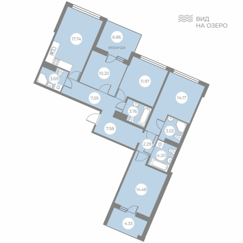 5 ккв (Евро) 110,2 м²