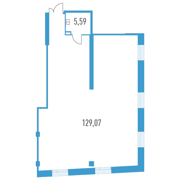 К. пом 134,7 м²