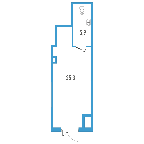 К. пом 31,2 м²
