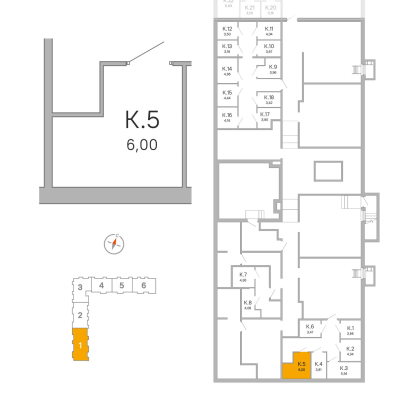 Кладовка 6 м²