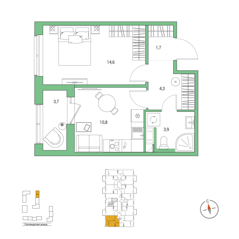 1 ккв 37,2 м²