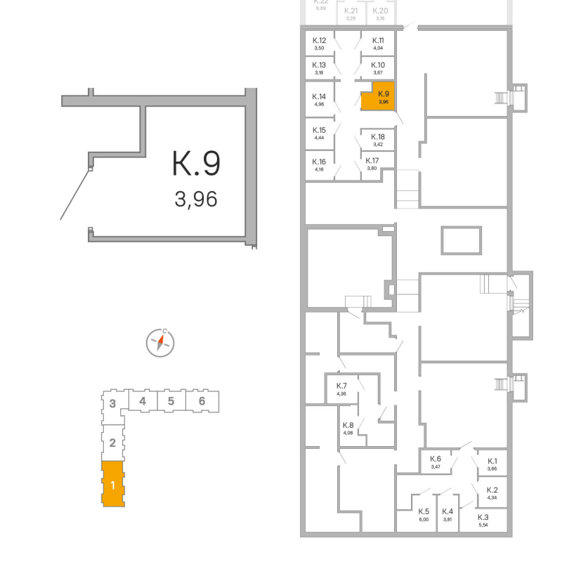 Кладовка 4 м²